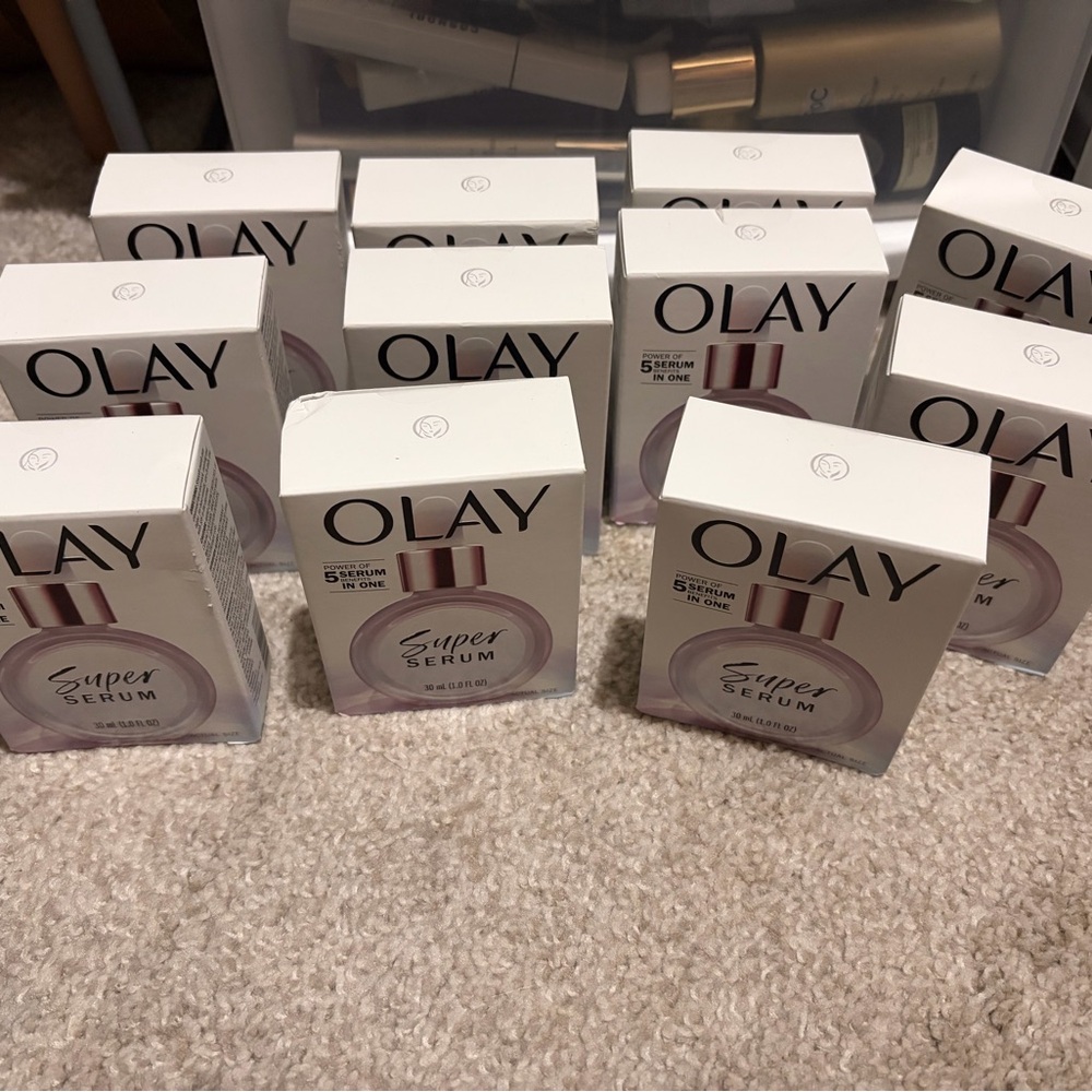 OLAY Super Serum - White and Pink Packaging